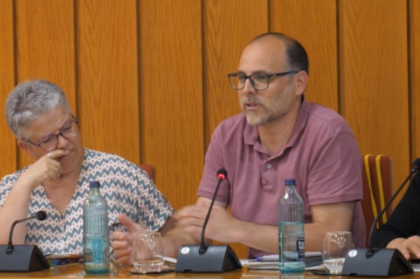 Pau Llobet, al ple